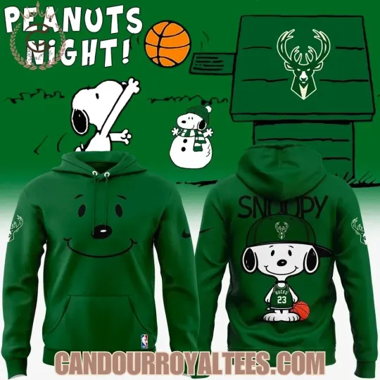 Discover MIWAUKEE TEAM X PEANUT NIGHT 3D HOODIE, AOP