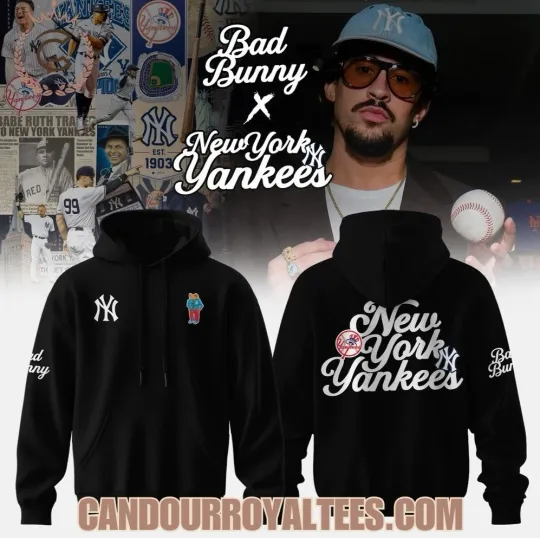 Discover Bad Bunnyyyy x New York 3D Hoodie 2025, AOP