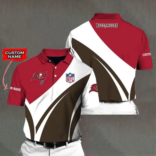Discover Personalized Tampa Bay Football Team Buccaneerss Polo Shirt, Gift For Fan, Gift For Men