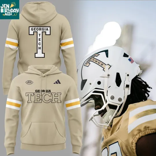 Discover GEORGIA TEAM YELLOW JACKETS 2025-2026 CLASS IS IN, 3D HOODIE, AOP