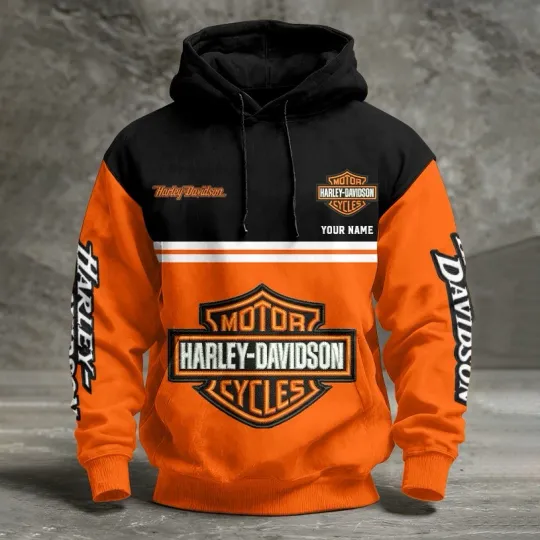 Discover Personalized Harley Racing Davidson 3D Hoodie , Unisex Adults S-5XL