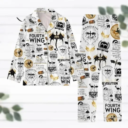Fourth Wing Dragon Rider Pajama Set