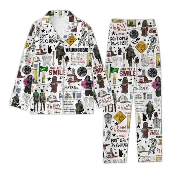 The Walking D Icon Coquette Short Sleeve Pajama Set