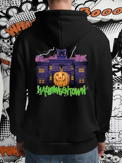 Discover Disney Nightmare Before Christmas Men'S Hooded Sweatshirt - Jack Skellington