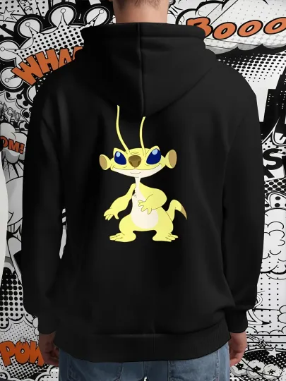 Discover Men'S Disney Stitch Hooded Sweatshirt - Stitch Graphic Pullover Hoodie with