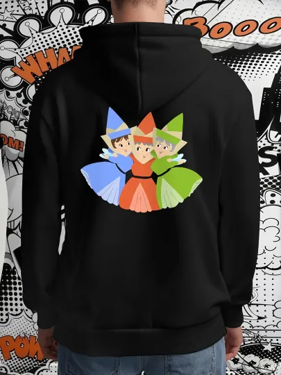 Discover Men's Disney-Inspired Peter Pan Tinker Bell & Wendy Darling Hoodie