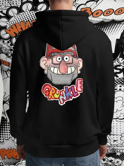 Discover 1pc Disney Grunkle Men's Hooded Sweatshirt - Officially Inspired Pullover Hoodie