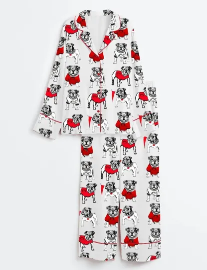 Discover Women's Bulldogs Football Pajama Set