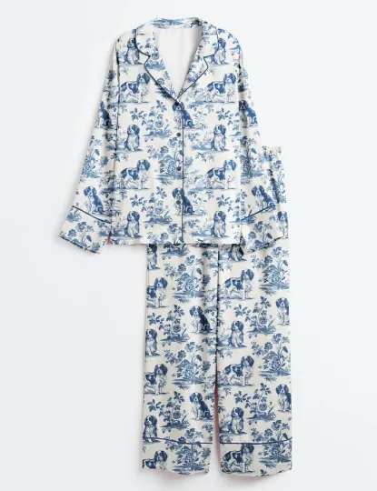 Discover Women's Cavalier King Charles Spaniel French Dog Lover Pjs