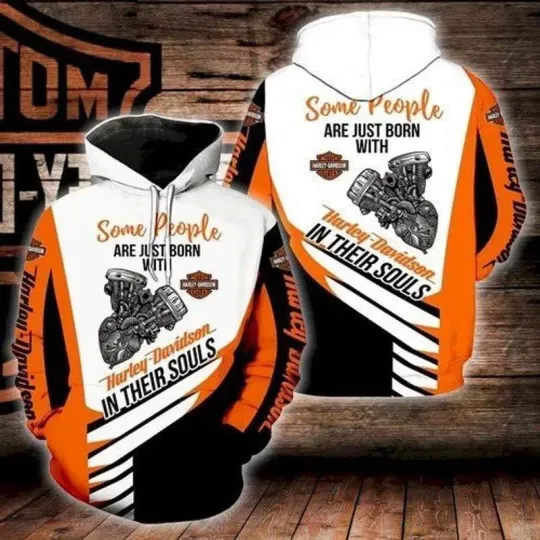 Discover Harley Racing Davidson 3D Hoodie for Men