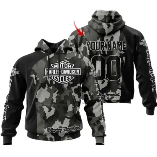 Discover Personalized Harley Racing Davidson 3D Hoodie for Men