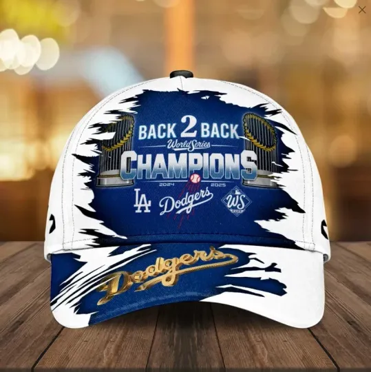 Discover Los Angeles Dodger 2025 World Series Champions Classic Cap