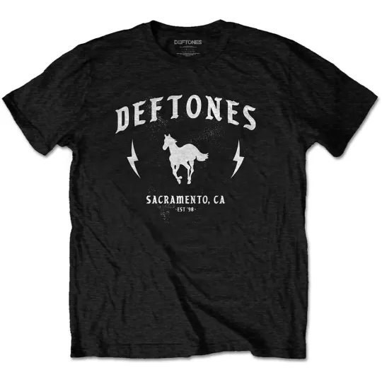 Discover Deftone Electric Pony Shirt S-XXL Tshirt Official Metal Band T-Shirt