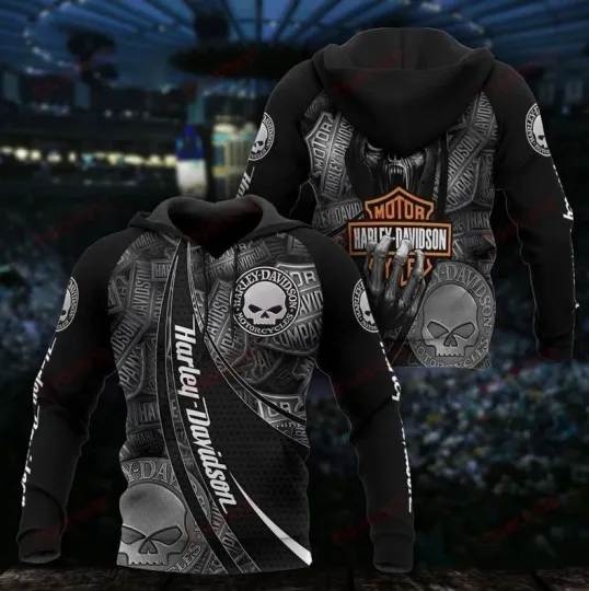 Discover Personalized Harley Racing Davidson 3D Hoodie , Unisex Adults S-5XL