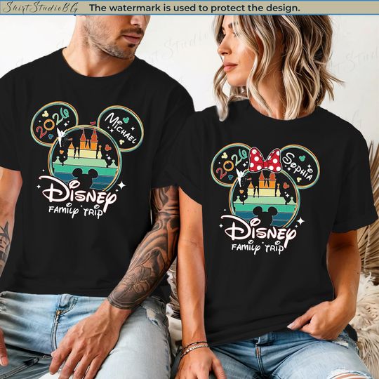 Discover Disney Family Shirts, Matching Disney Shirts 2026, Custom Disney Squad 2026 Shirt, Disney Trip 2026 Shirt, 2026 Disneyland Paris Shirts