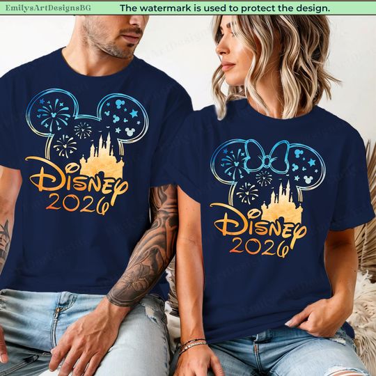 Discover 2026 Disneyland Shirt, Disney Family Shirts, Disney Squad T-shirt, Couples Disney Tee, Disneyland Paris 2026 Tees