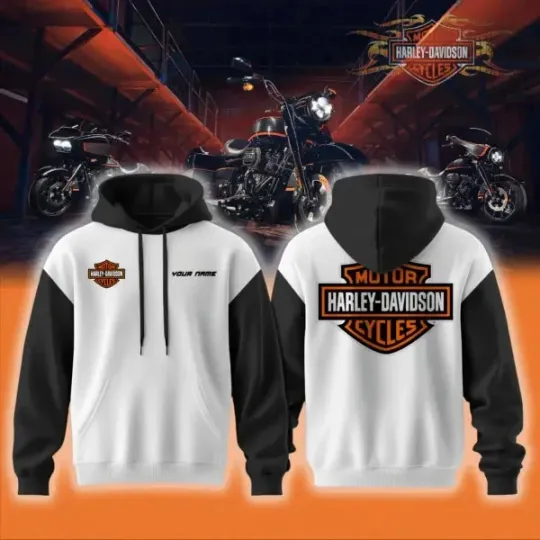 Discover Personalized Harley Racing Davidson 3D Hoodie for Men