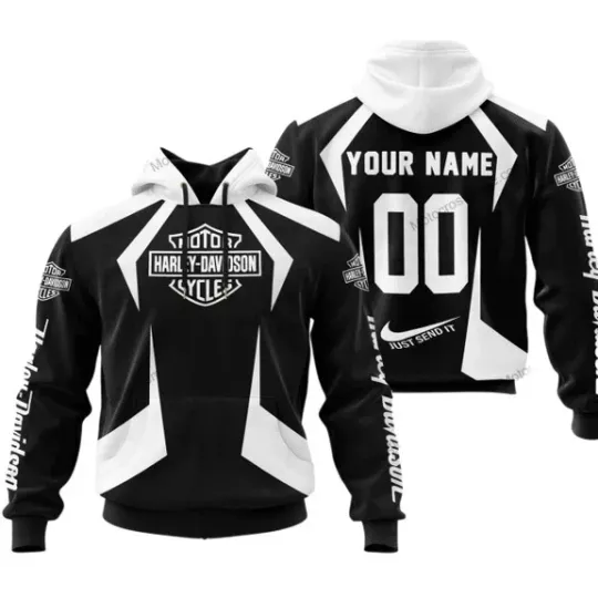 Discover Personalized Harley Racing Davidson 3D Hoodie for Men