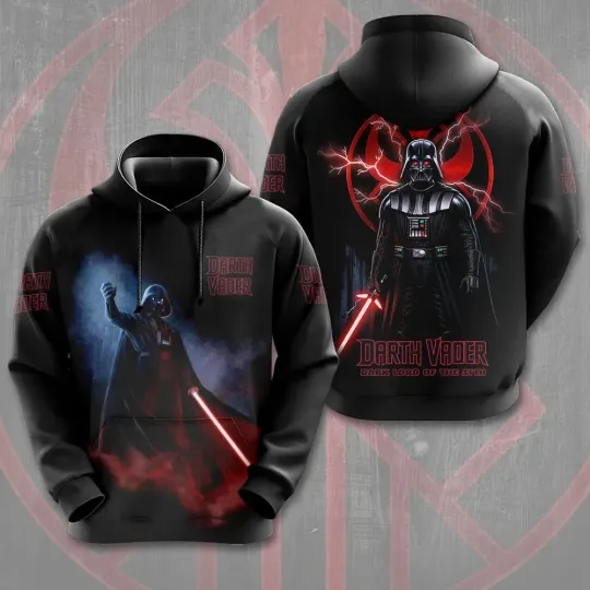 Discover Star Wars x Darth Vader Dark Lord Of The Sith Hoodie All Over Print