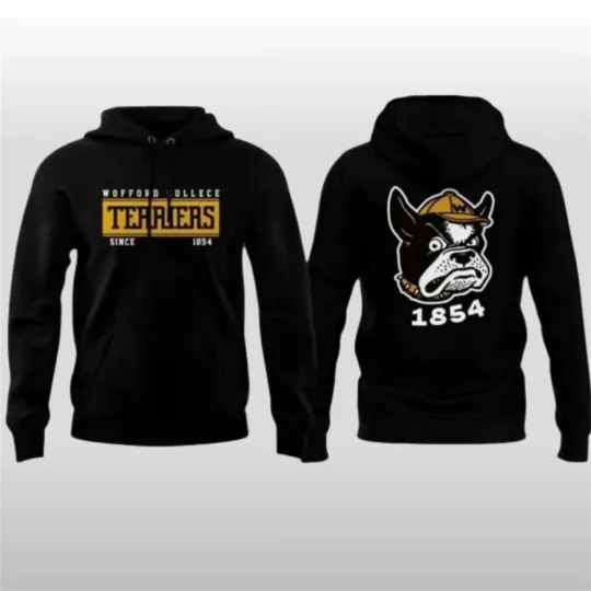 Discover 2025 Wofford College Terriers Since 1854 Hoodie Size S-5XL