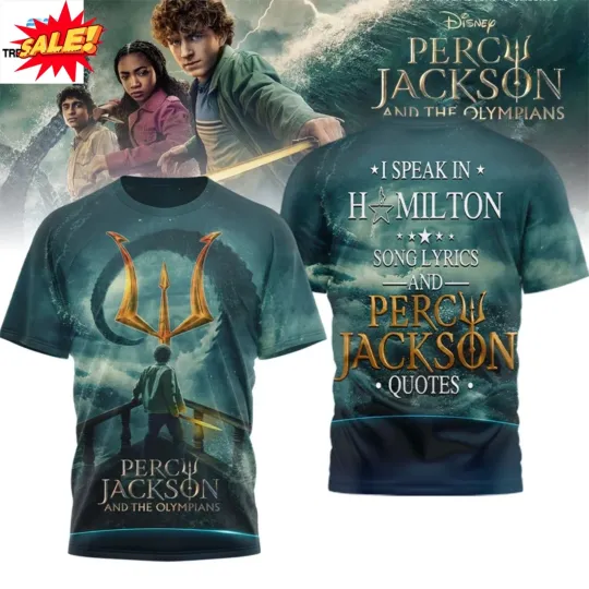 Discover Percy Jacksonn And The Olympians Hamilton 3D Shirt