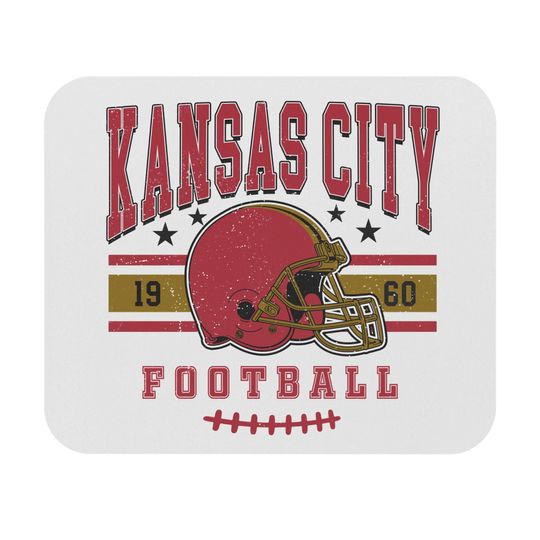Discover Kansas City Mouse Pad, Sports Fan Gift, Computer Accessories