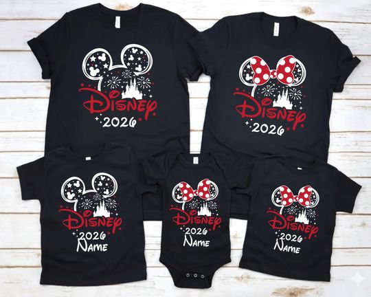 Discover Disney 2026 shirt, Disneyland Family Vacation 2026 Shirt, Custom Disney Family Shirt, Disney Family Trip Shirt, Disney Family Vacation Shirt