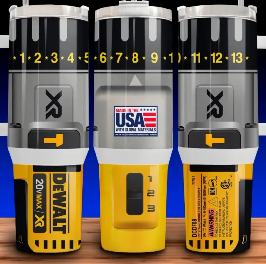 Discover 40 oz DeWALT 20V Max Power Drill Tumbler with Handle