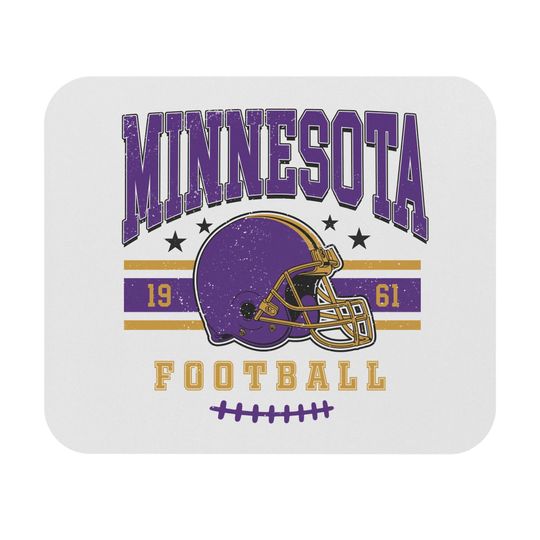 Minnesota Mouse Pad, Sports Fan Gift, Computer Accessories