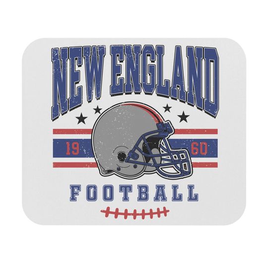 Discover New England Mouse Pad, Sports Fan Gift, Computer Accessories