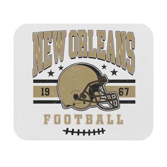 Discover New Orleans Mouse Pad, Sports Fan Gift, Computer Accessories