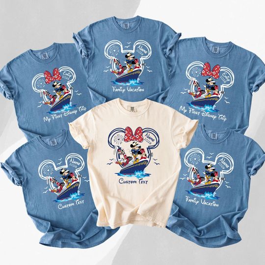 Discover Comfort Colors Disney Cruise 2026 Shirt, Custom Disney Cruise Matching Shirt, Disney Family Matching Shirt, Personalized Disney Cruise Tees