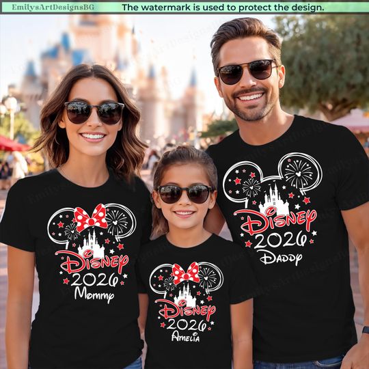 Discover Custom Disneyland 2026 Shirt, Disney Squad T-shirt, Disney Family Shirt, Disney Couple Shirt, Disney Vacation Shirt, Disney Trip Tees