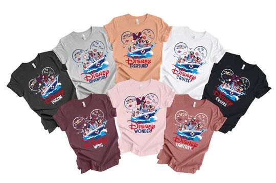 Discover Custom Disney 2026 Shirt, Disney Cruise Group Shirt, Disney Trip 2026 Shirt, Disney Treasure Shirt, Disney Cruise Crew, Disney Shirt, Disney