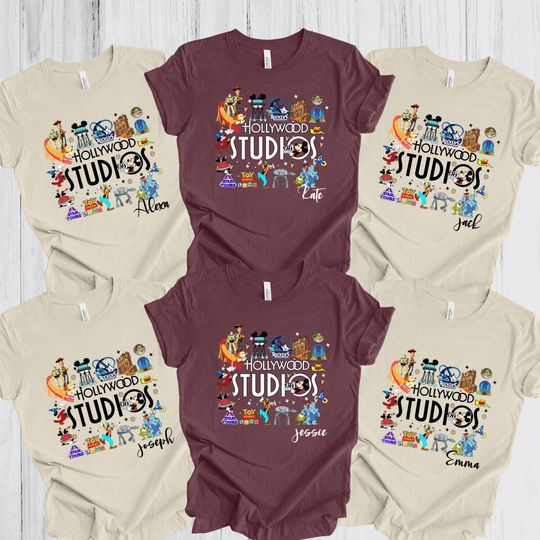Discover Hollywood Studios Trip Shirts, Disney Hollywood Studios Shirt, Hollywood Studios Shirt, Disney Family Vacation T-shirt, Disney Trip Shirts