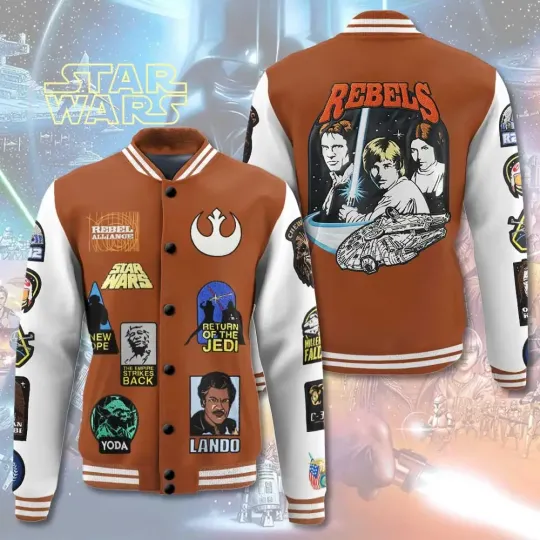 Discover Star Wars Varsity Jacket