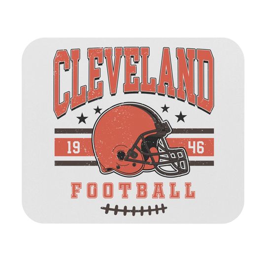 Discover Cleveland Mouse Pad, Office Desk Mousepad, Non Slip Desk Mat, Sports Fan Gift, Computer Accessories