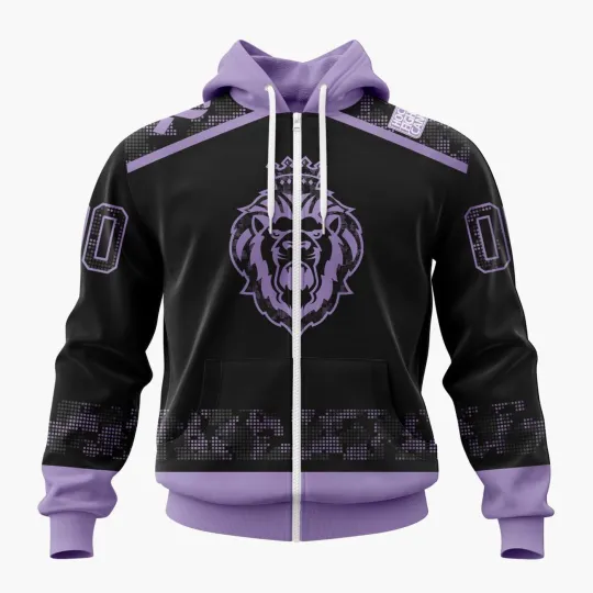 Discover Personalized Reading Royals Hoodie Special Hockey Fights Cancer Black