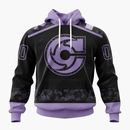 Discover Personalized Cincinnati Cyclones Hoodie Special Hockey Fights Cancer Black