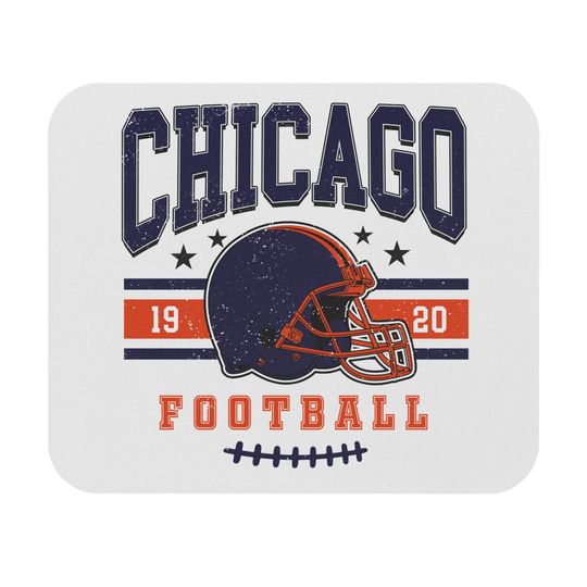 Discover Chicago Mouse Pad, Sports Fan Gift, Computer Accessories