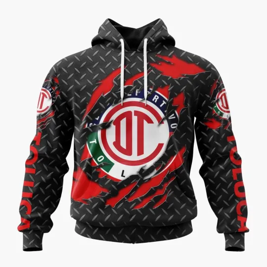 Discover Personalized LIGA MX Deportivo Toluca Hoodie