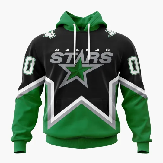 Personalized Dallas Stars Hoodie New 1999 Inspired Alternate Custom Design