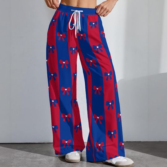 Discover Buffalo Football Stretch Pants, Women's Game Day Leggings, Tailgate Outfit, Cute Football Trousers