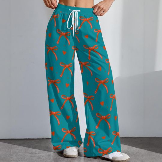Miami Football Stretch Pants, Women's Game Day Leggings, Tailgate Outfit, Cute Football Trousers