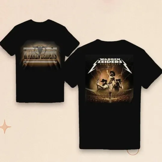 Discover Warren Zeiders 2026 World Tour Thunder Two Sided Shirt