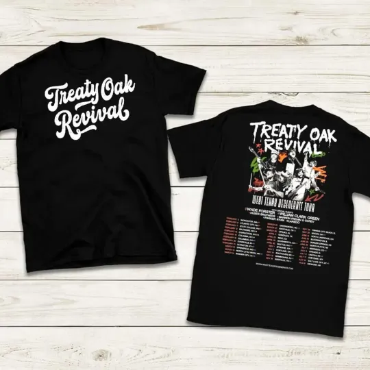 Discover Treaty Oak Revival Tour 2026 Concert Unisex T-Shirt
