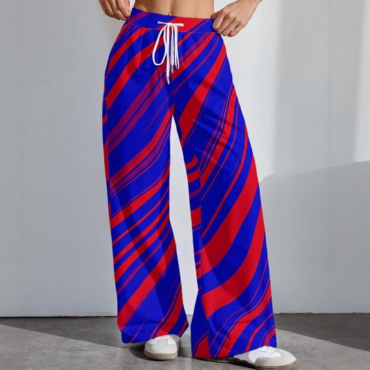 Buffalo Football Stretch Pants, Women's Game Day Leggings, Tailgate Outfit, Cute Football Trousers