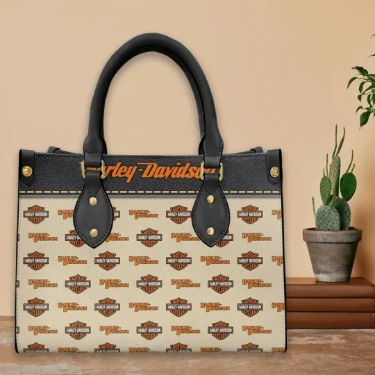 Discover Harley Racing Davidson Leather Handbag, Women's Leather Bag Gift