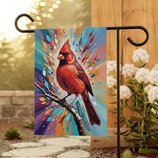 Discover Cardinal Garden Flag  Memorial Porch Banner, Nature Lover Gift