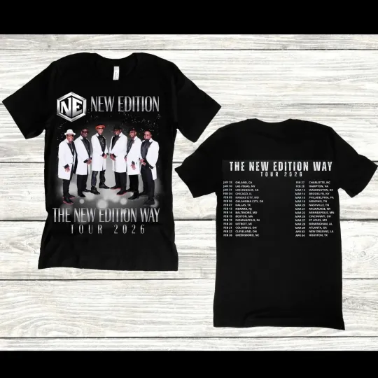Way Tour 2026 T-shirt Unisex 2 Sides BO2536
